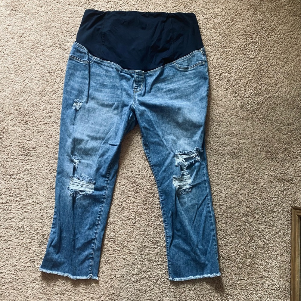 Isabel maternity by target-full panel maternity jeans